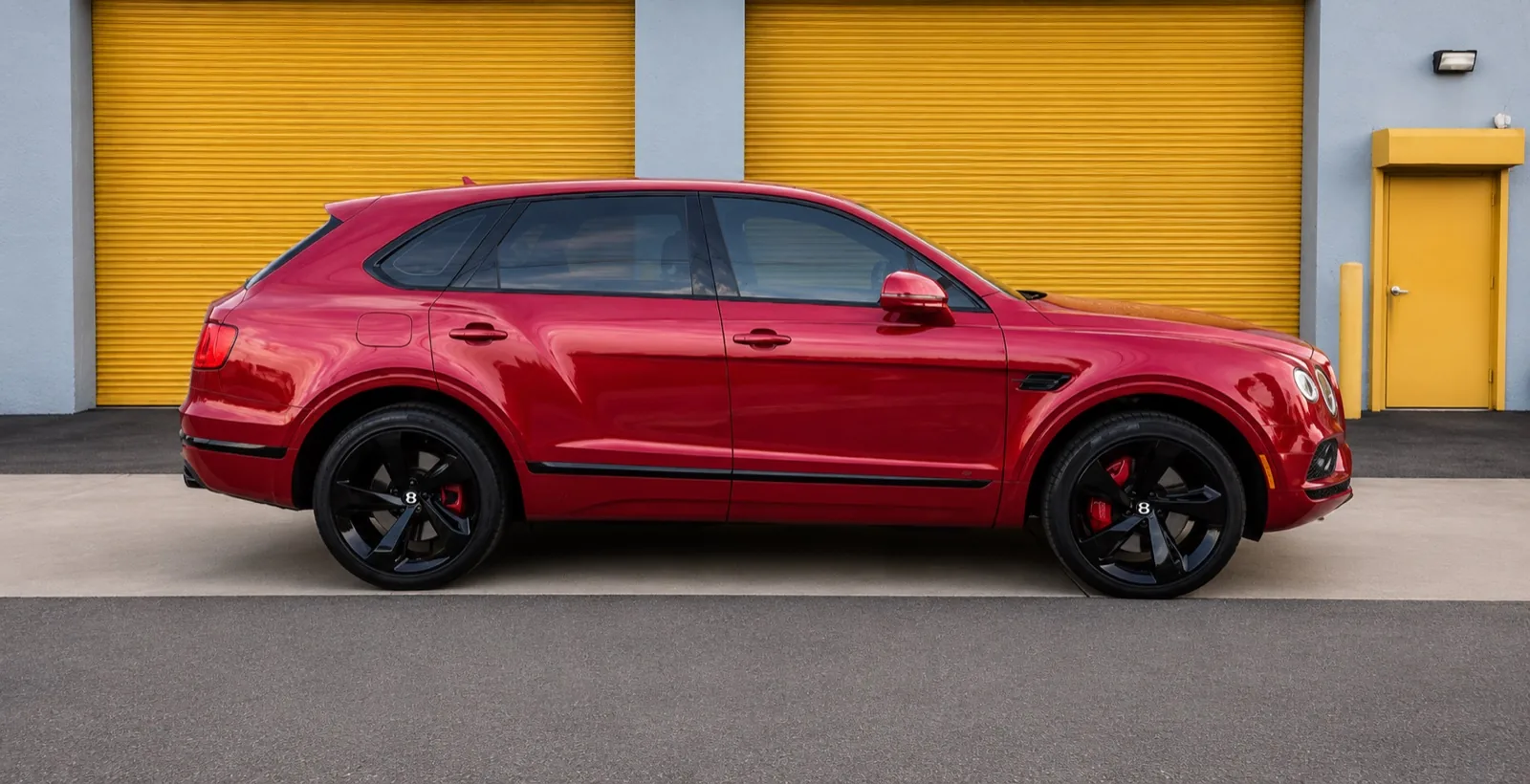 Rear three-quarter