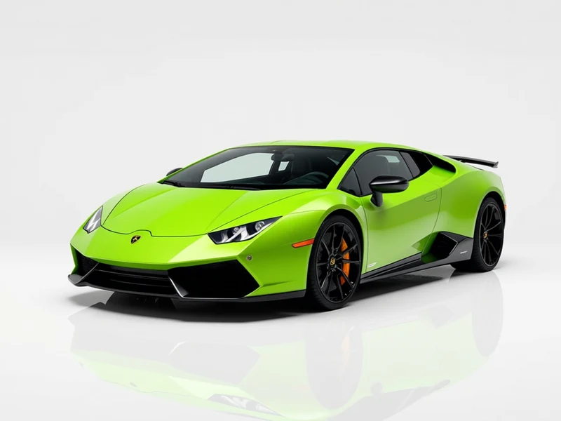 2020 Lamborghini Aventador SVJ, verde, front three-quarter
