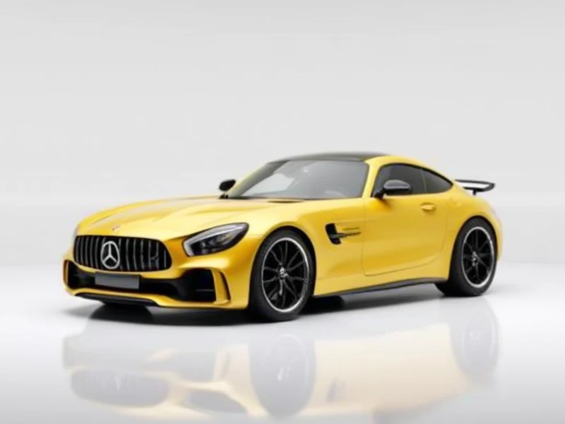 2018 Mercedes-AMG GT R, Solarbeam Yellow