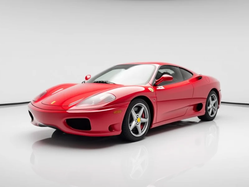 2003 Ferrari 360 Modena, Rosso Corsa