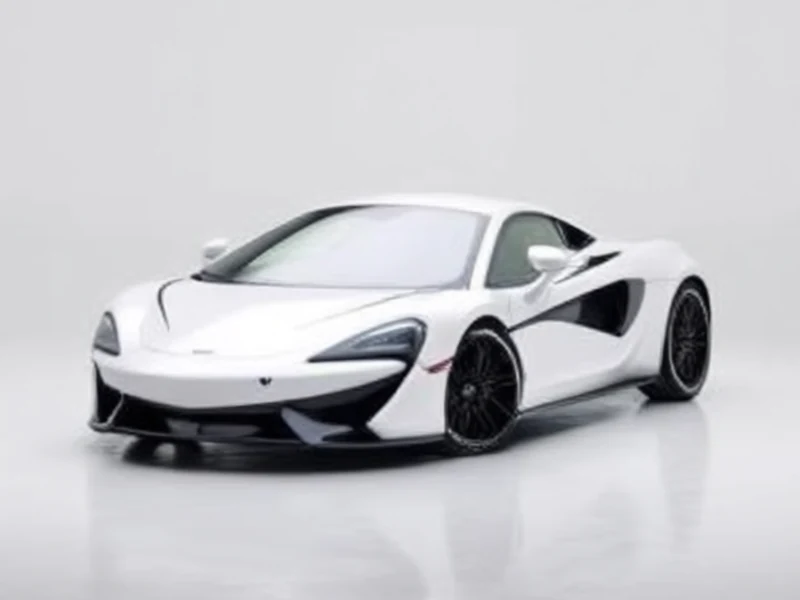 2016 McLaren 570S, Silica White