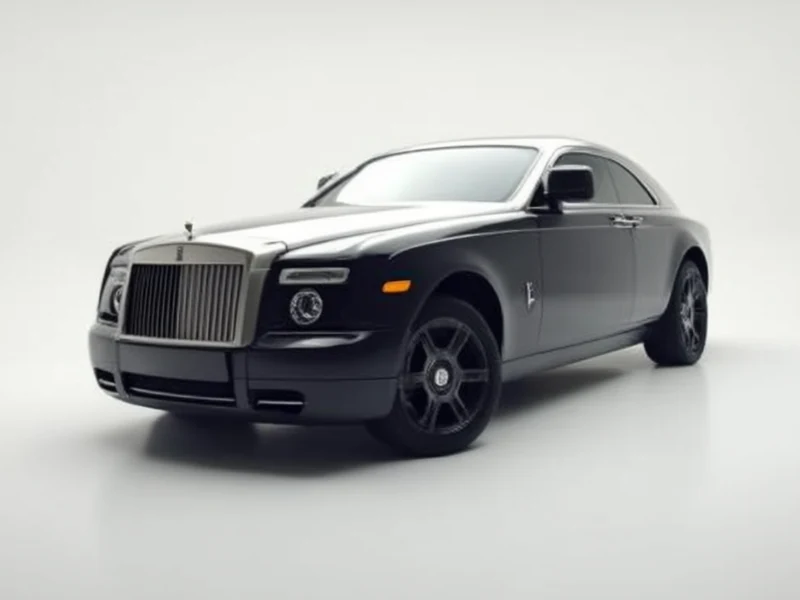 2010 Rolls-Royce Phantom Coupe, black